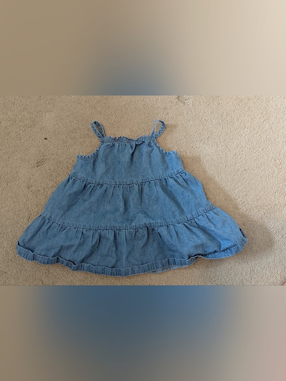 Hanna Andersson Light Blue Chambray Dress